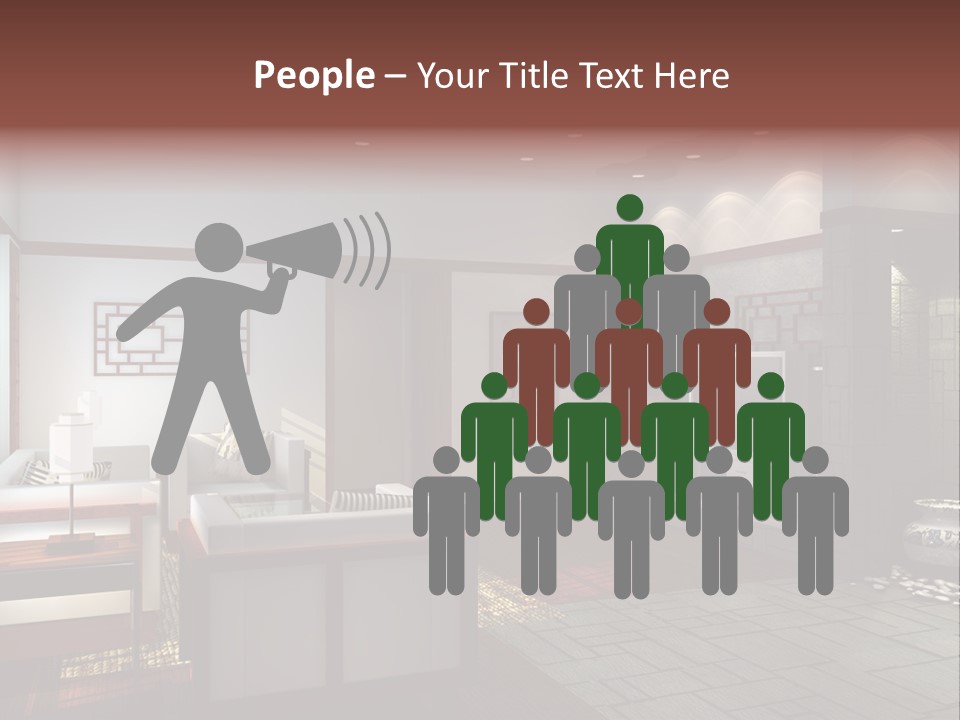 Abstract Anchorage Object PowerPoint Template