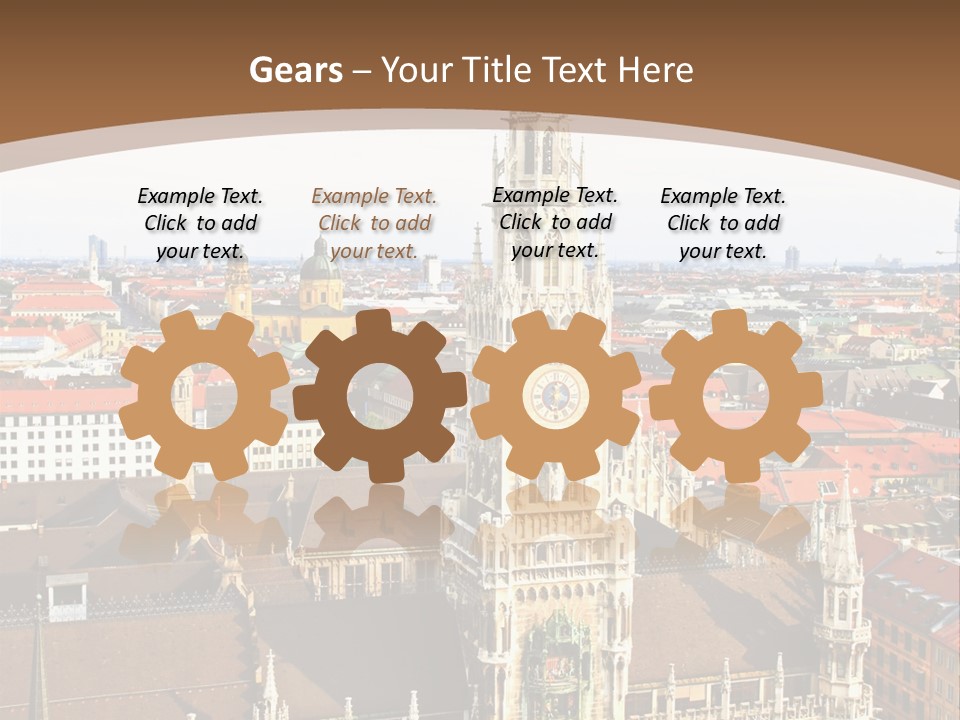Clock Structure European PowerPoint Template