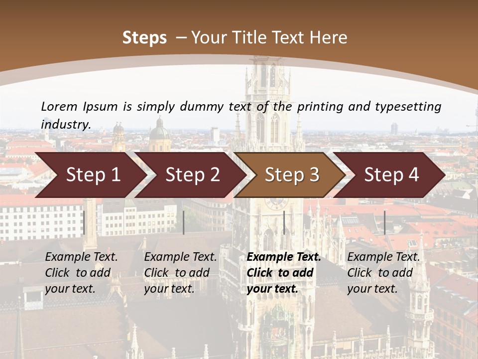 Clock Structure European PowerPoint Template