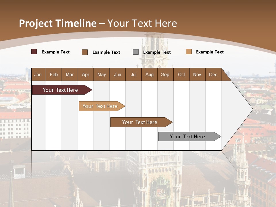 Clock Structure European PowerPoint Template