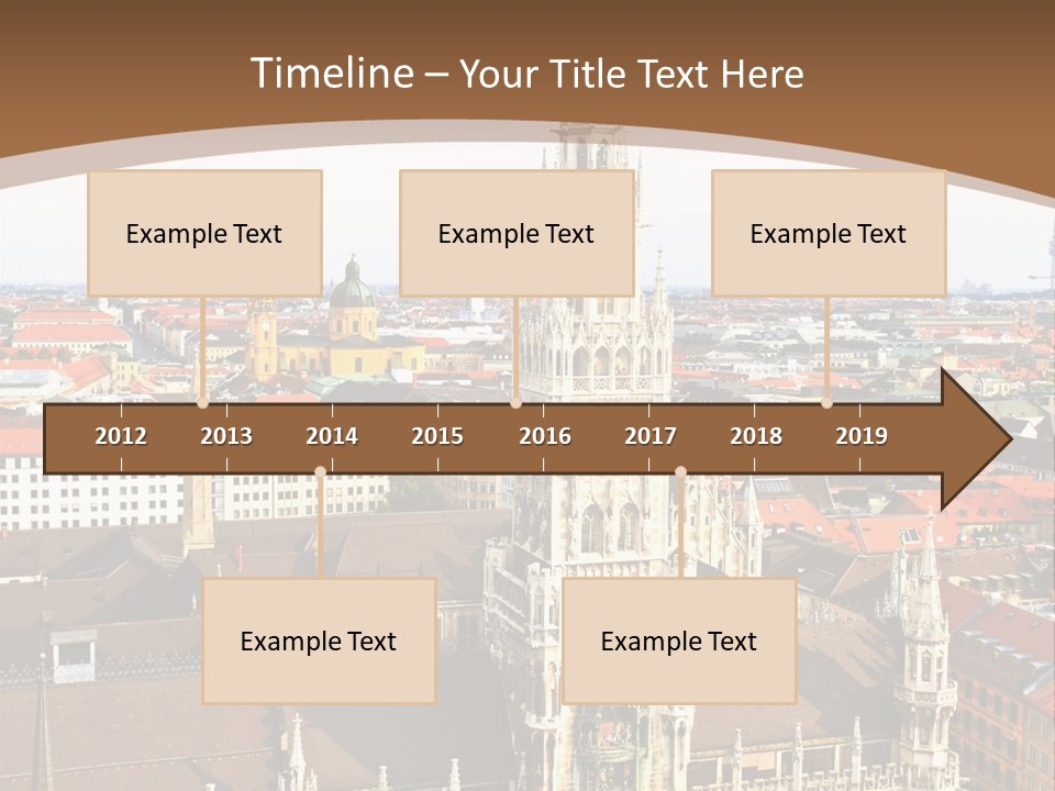 Clock Structure European PowerPoint Template