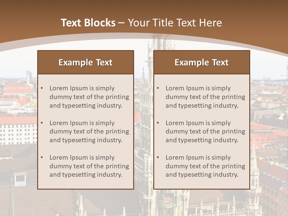 Clock Structure European PowerPoint Template