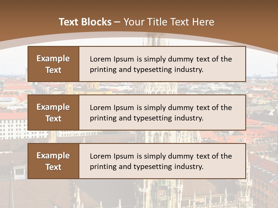 Clock Structure European PowerPoint Template