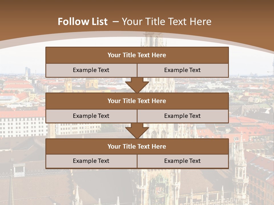 Clock Structure European PowerPoint Template