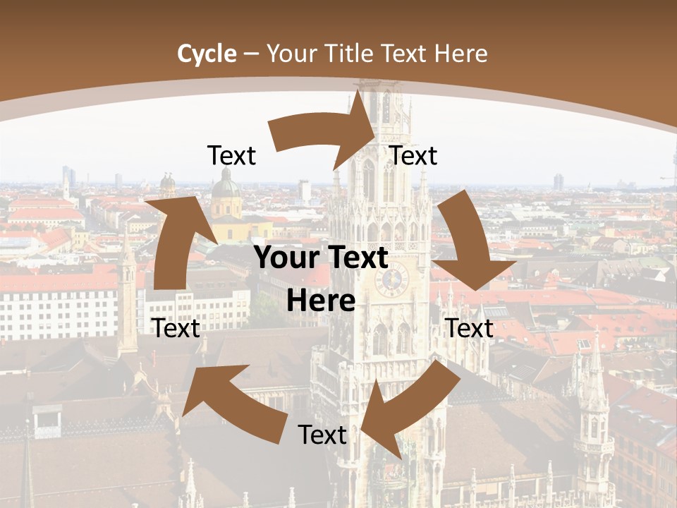 Clock Structure European PowerPoint Template