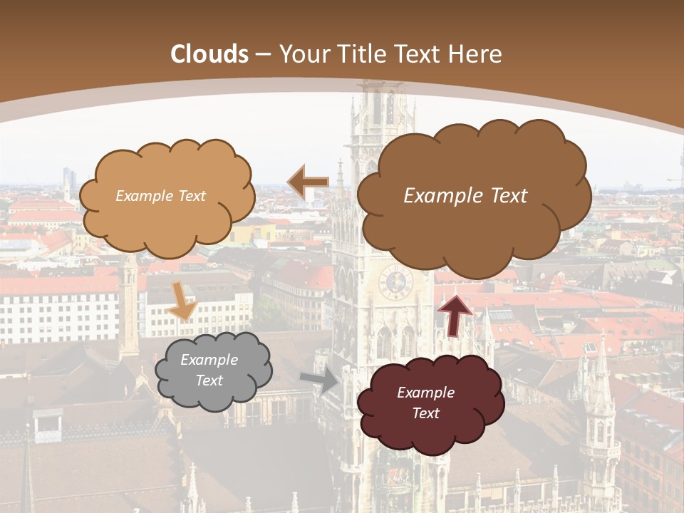 Clock Structure European PowerPoint Template
