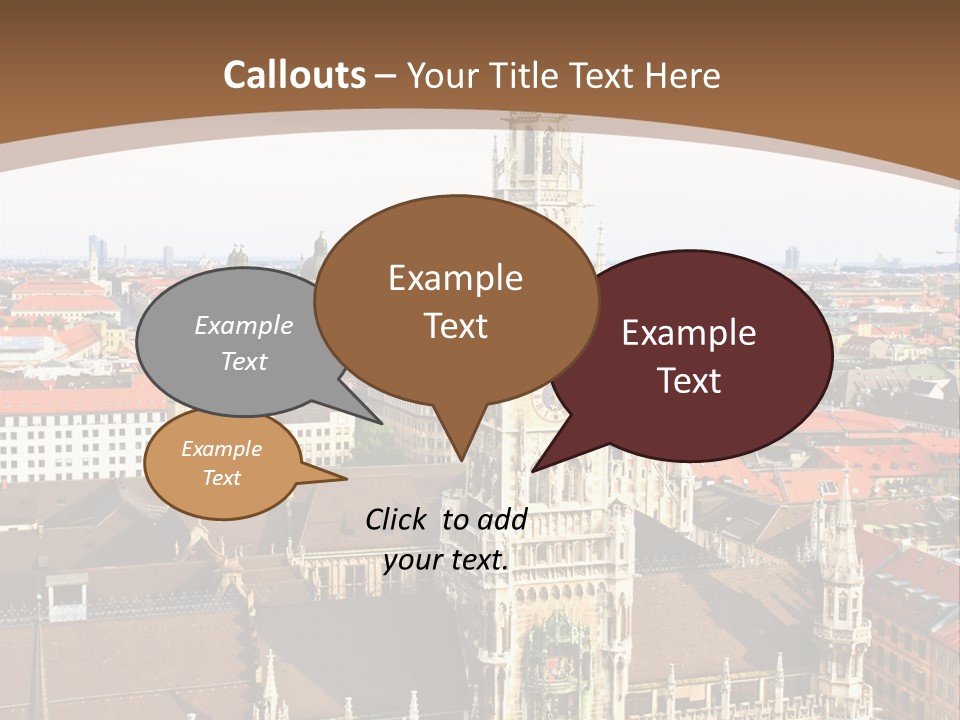 Clock Structure European PowerPoint Template