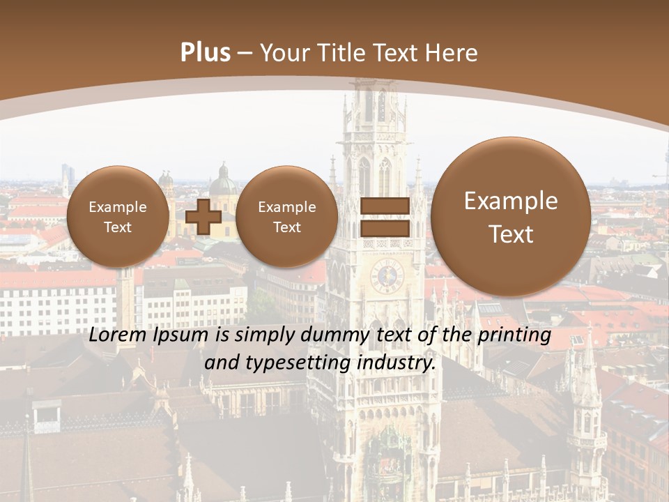 Clock Structure European PowerPoint Template