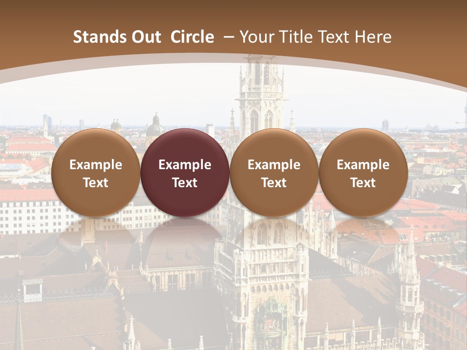 Clock Structure European PowerPoint Template