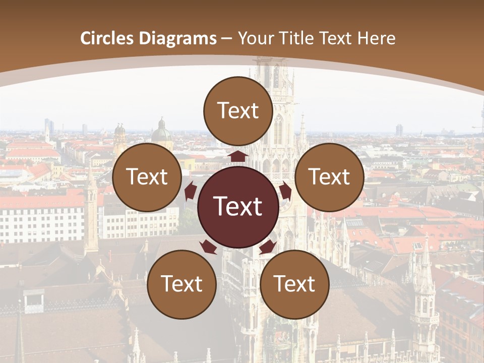 Clock Structure European PowerPoint Template