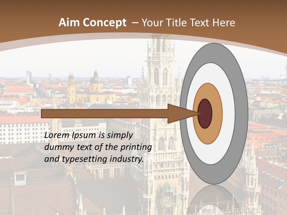 Clock Structure European PowerPoint Template