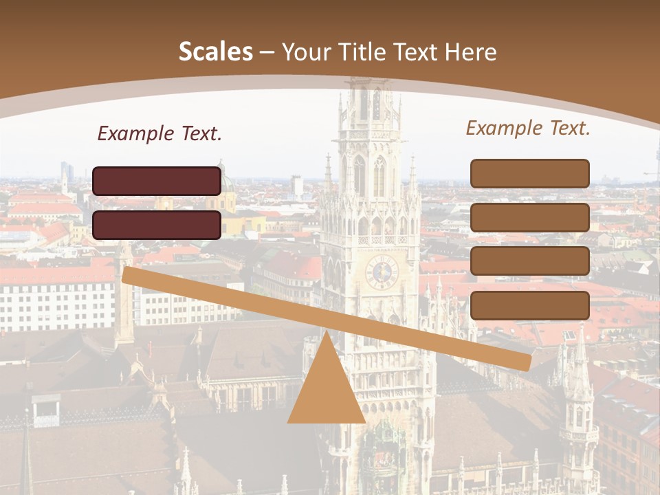 Clock Structure European PowerPoint Template
