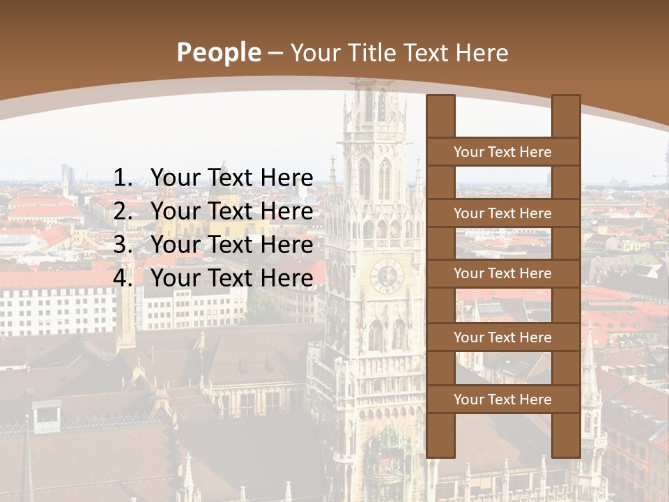 Clock Structure European PowerPoint Template