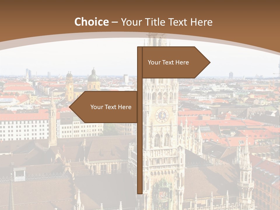 Clock Structure European PowerPoint Template