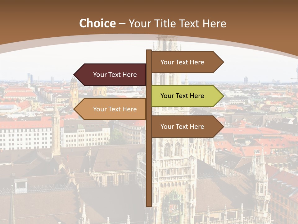 Clock Structure European PowerPoint Template