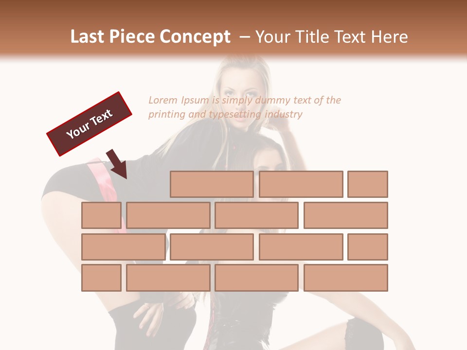 House Vintage Wall PowerPoint Template