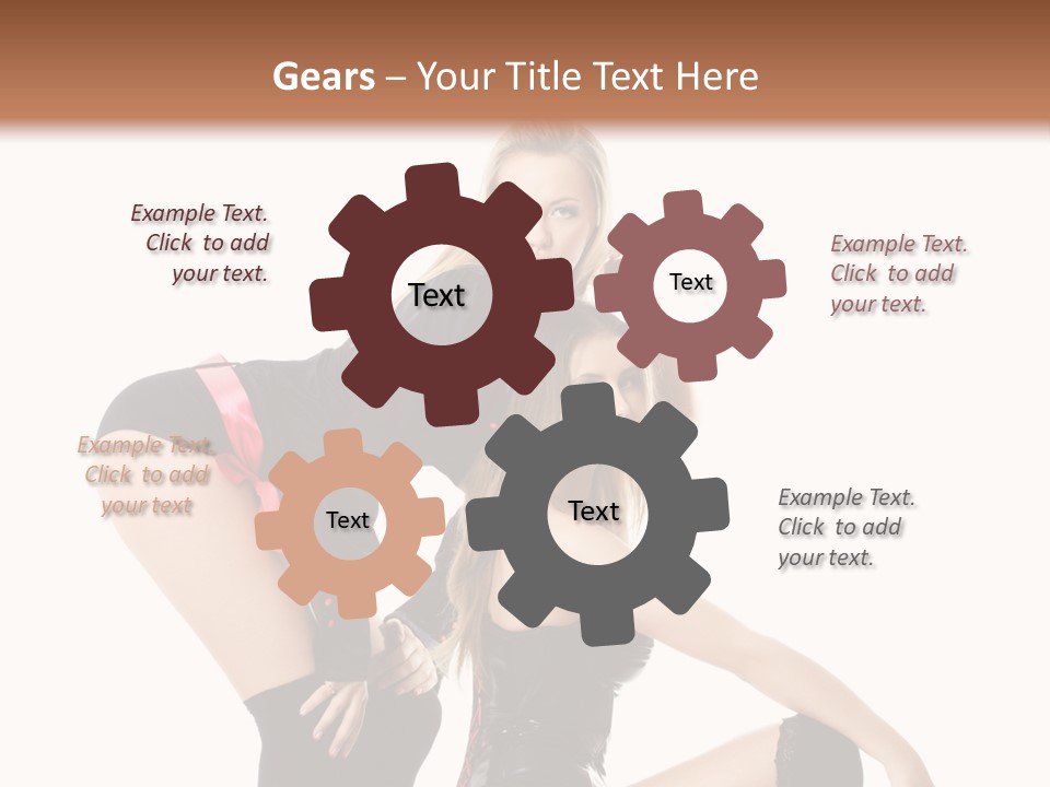 House Vintage Wall PowerPoint Template