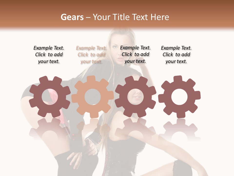 House Vintage Wall PowerPoint Template