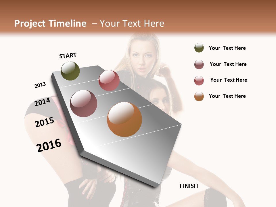 House Vintage Wall PowerPoint Template
