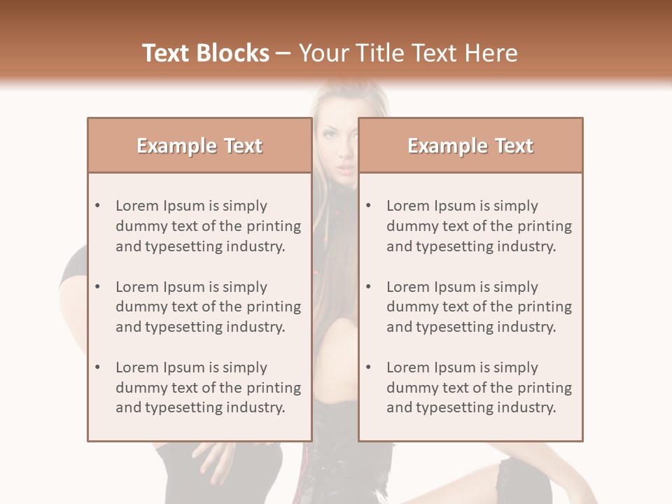 House Vintage Wall PowerPoint Template