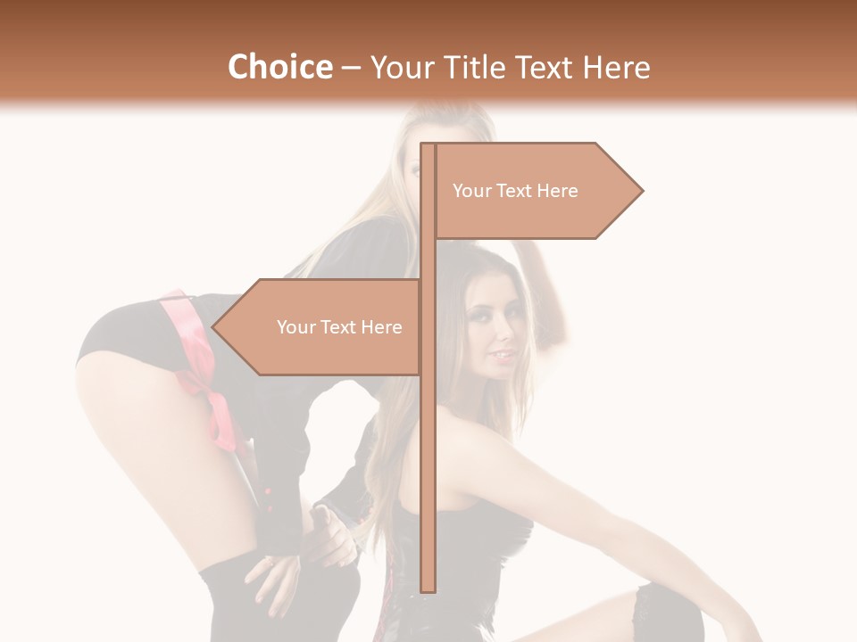 House Vintage Wall PowerPoint Template