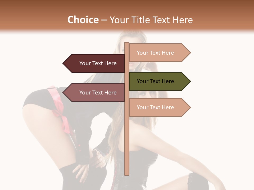 House Vintage Wall PowerPoint Template