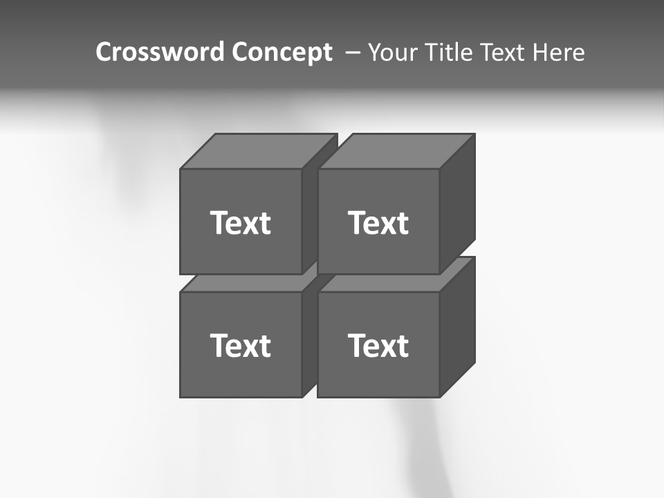 Woman Nice Blur PowerPoint Template