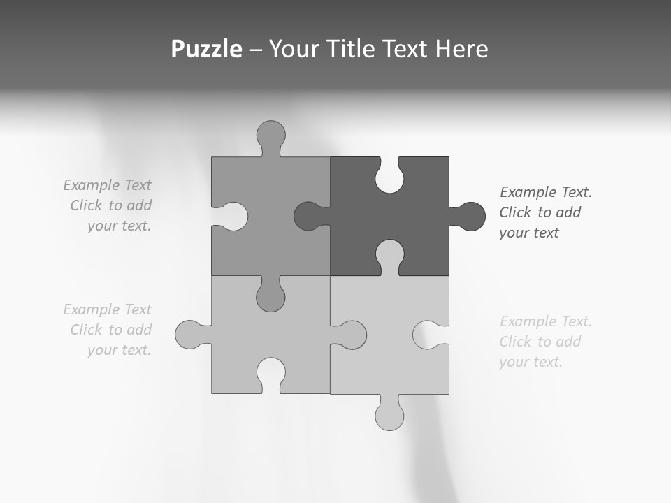 Woman Nice Blur PowerPoint Template