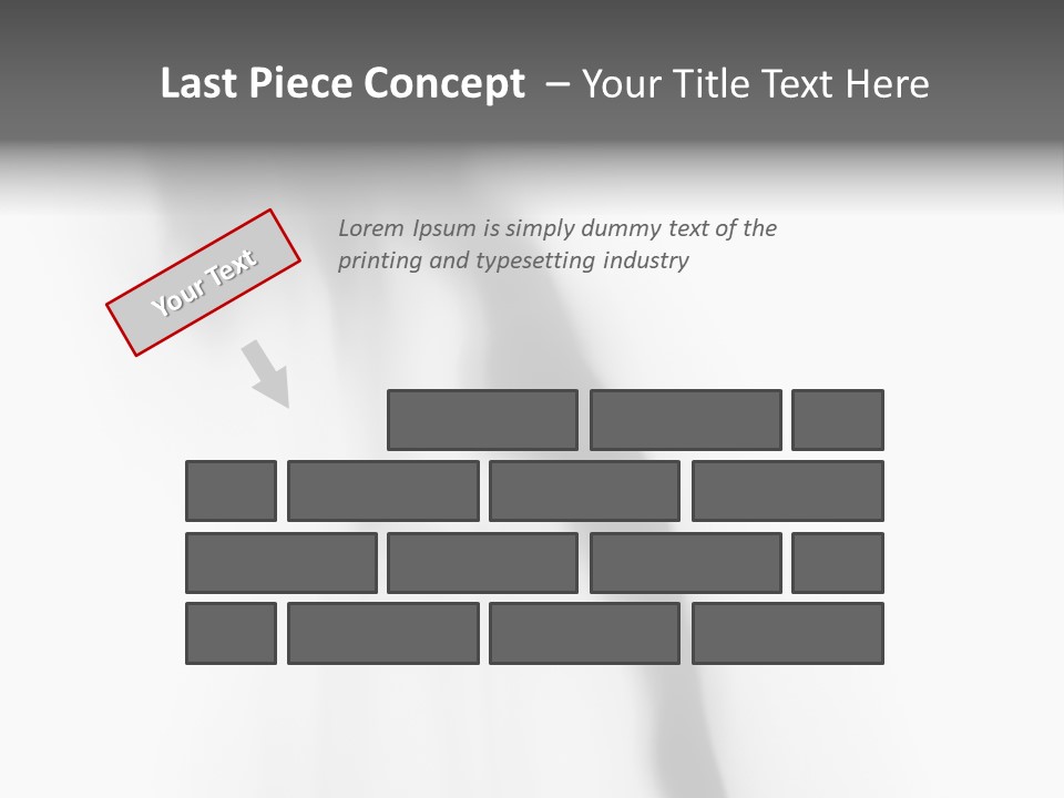 Woman Nice Blur PowerPoint Template