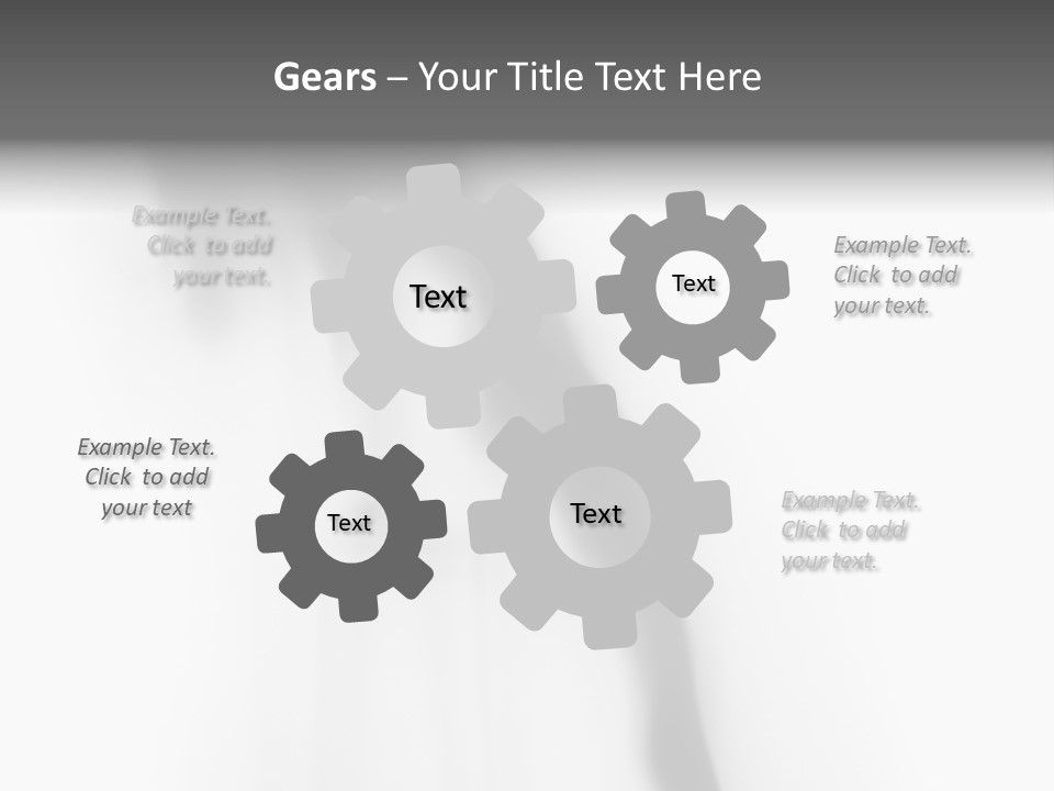 Woman Nice Blur PowerPoint Template