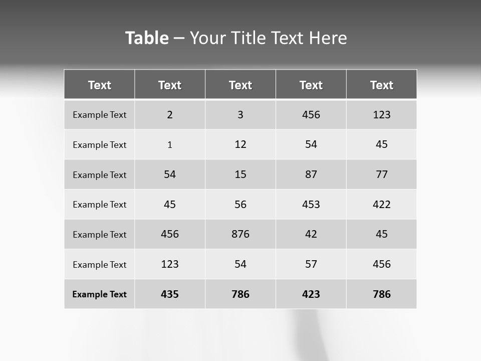 Woman Nice Blur PowerPoint Template