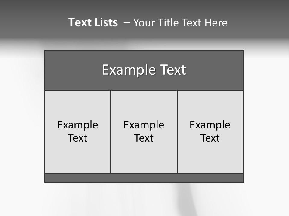 Woman Nice Blur PowerPoint Template