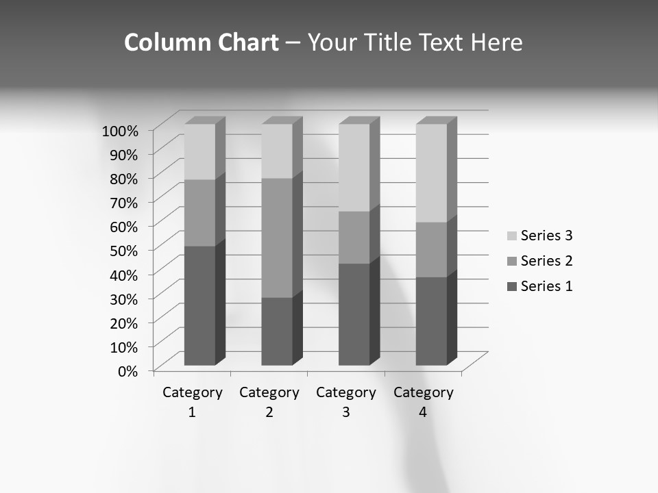 Woman Nice Blur PowerPoint Template