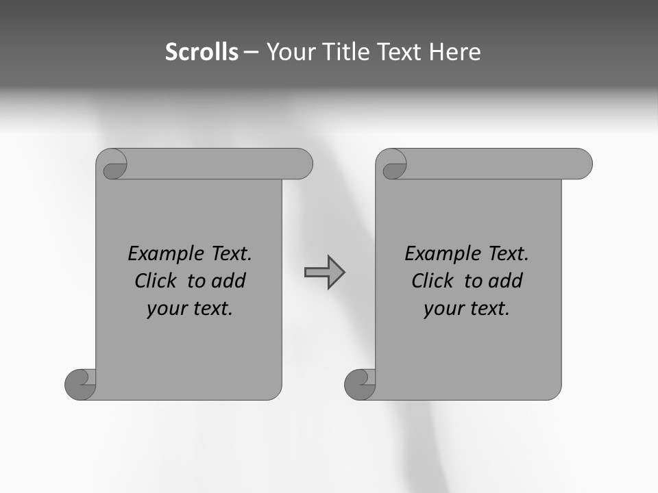 Woman Nice Blur PowerPoint Template