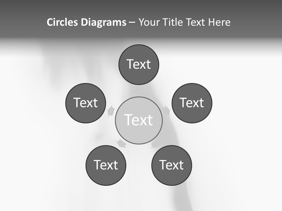 Woman Nice Blur PowerPoint Template