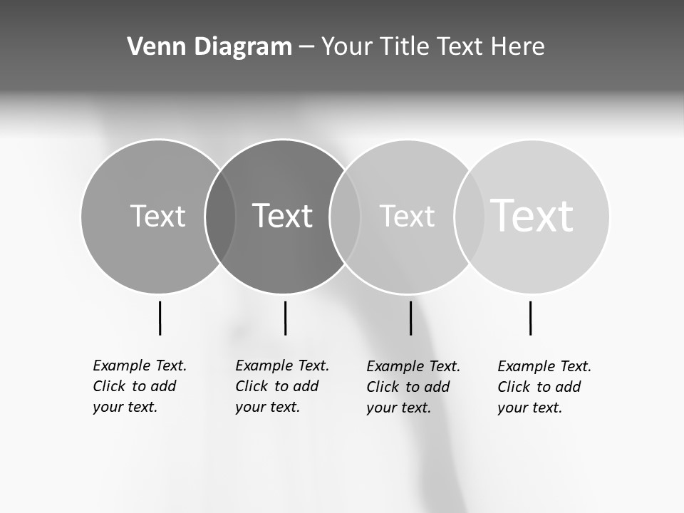 Woman Nice Blur PowerPoint Template