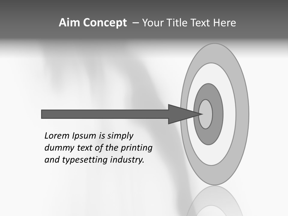 Woman Nice Blur PowerPoint Template