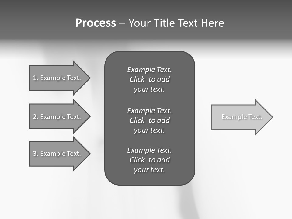 Woman Nice Blur PowerPoint Template