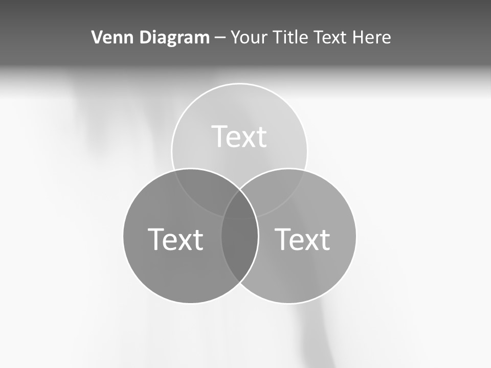 Woman Nice Blur PowerPoint Template