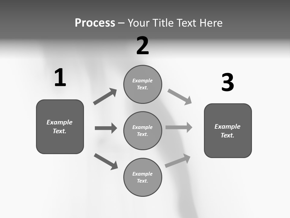 Woman Nice Blur PowerPoint Template