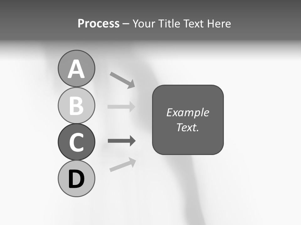 Woman Nice Blur PowerPoint Template