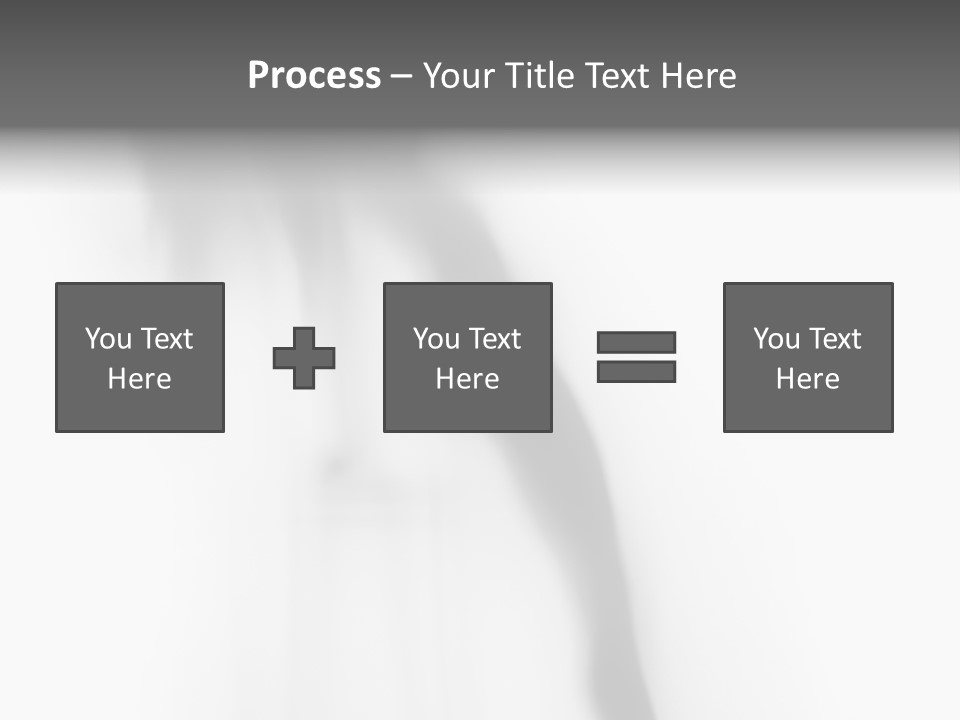 Woman Nice Blur PowerPoint Template