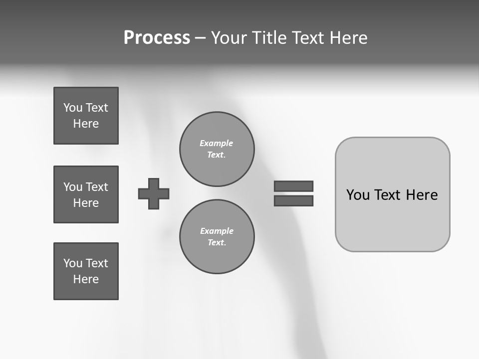 Woman Nice Blur PowerPoint Template