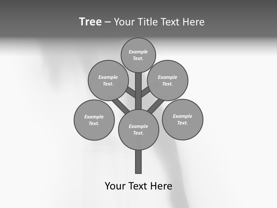 Woman Nice Blur PowerPoint Template