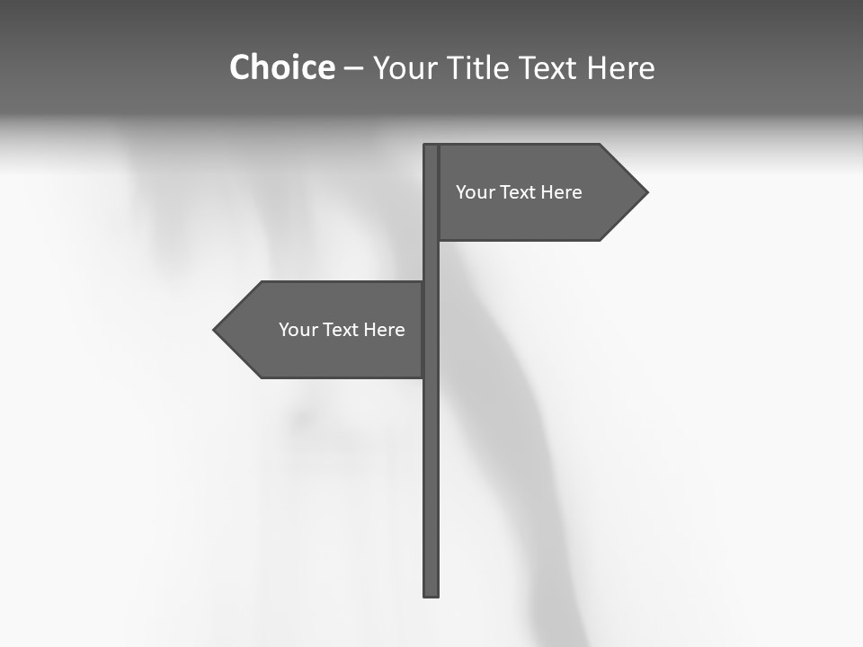Woman Nice Blur PowerPoint Template