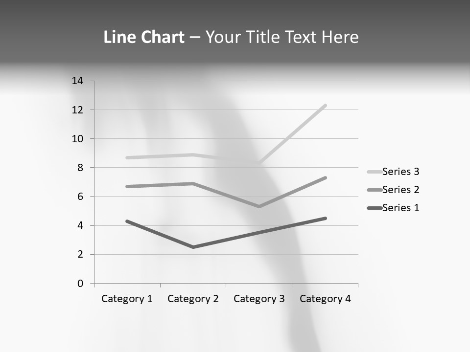 Woman Nice Blur PowerPoint Template