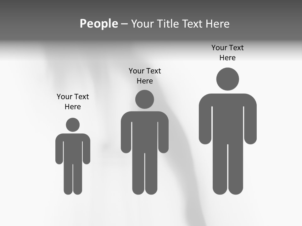 Woman Nice Blur PowerPoint Template