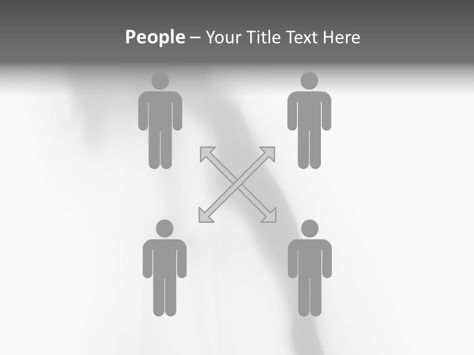 Woman Nice Blur PowerPoint Template