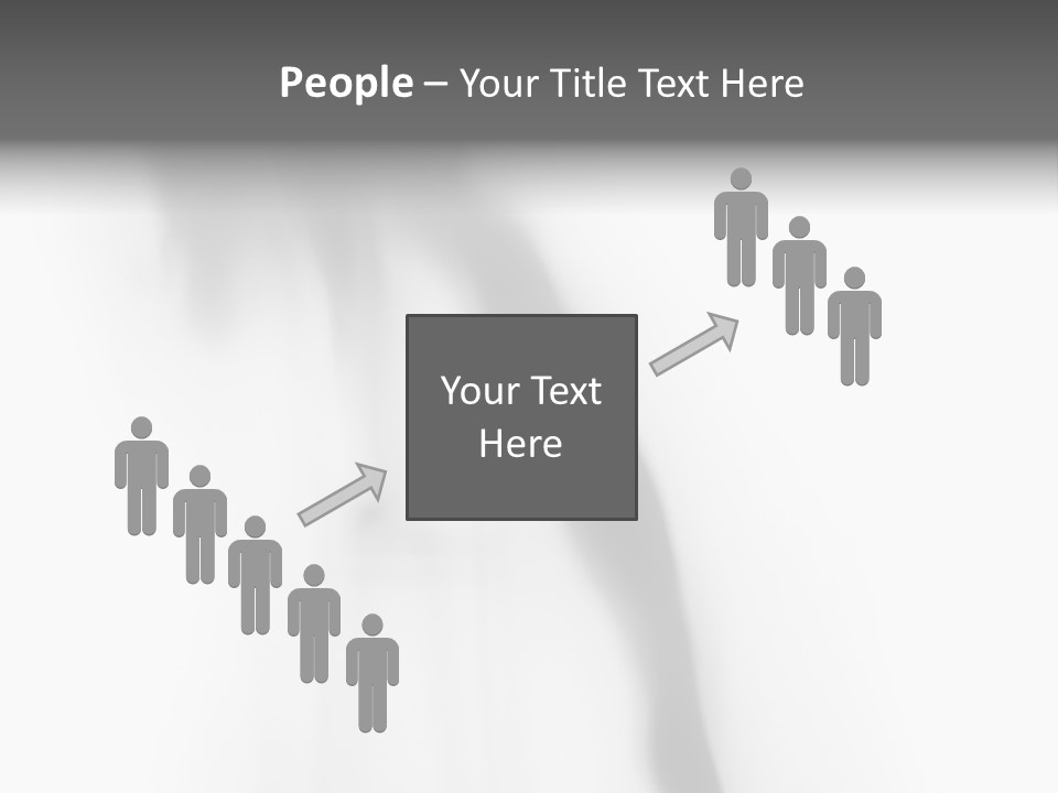 Woman Nice Blur PowerPoint Template