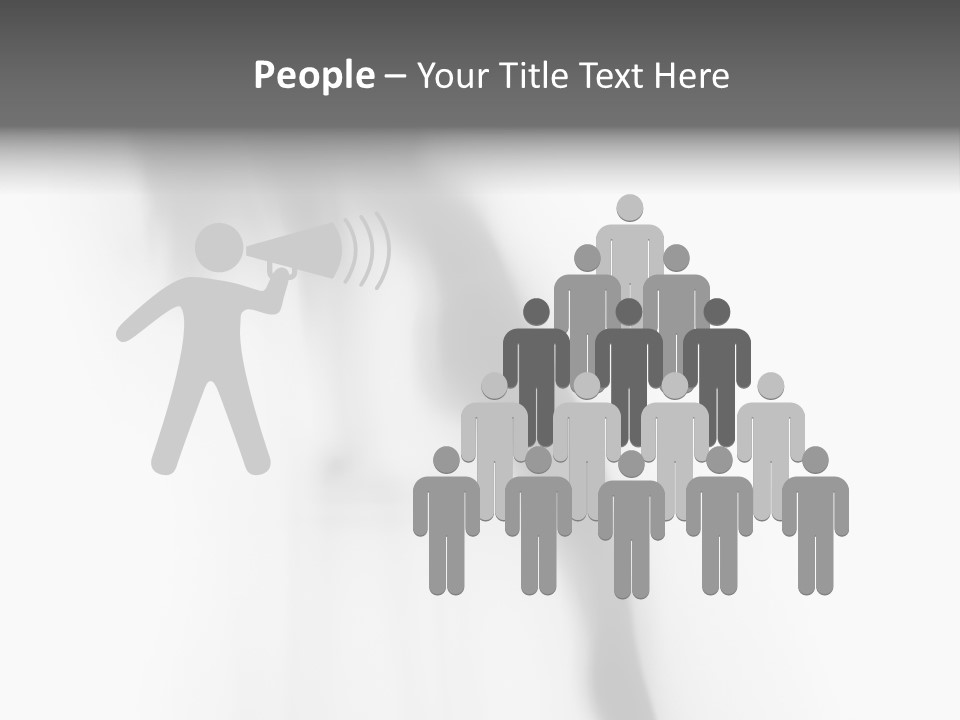 Woman Nice Blur PowerPoint Template